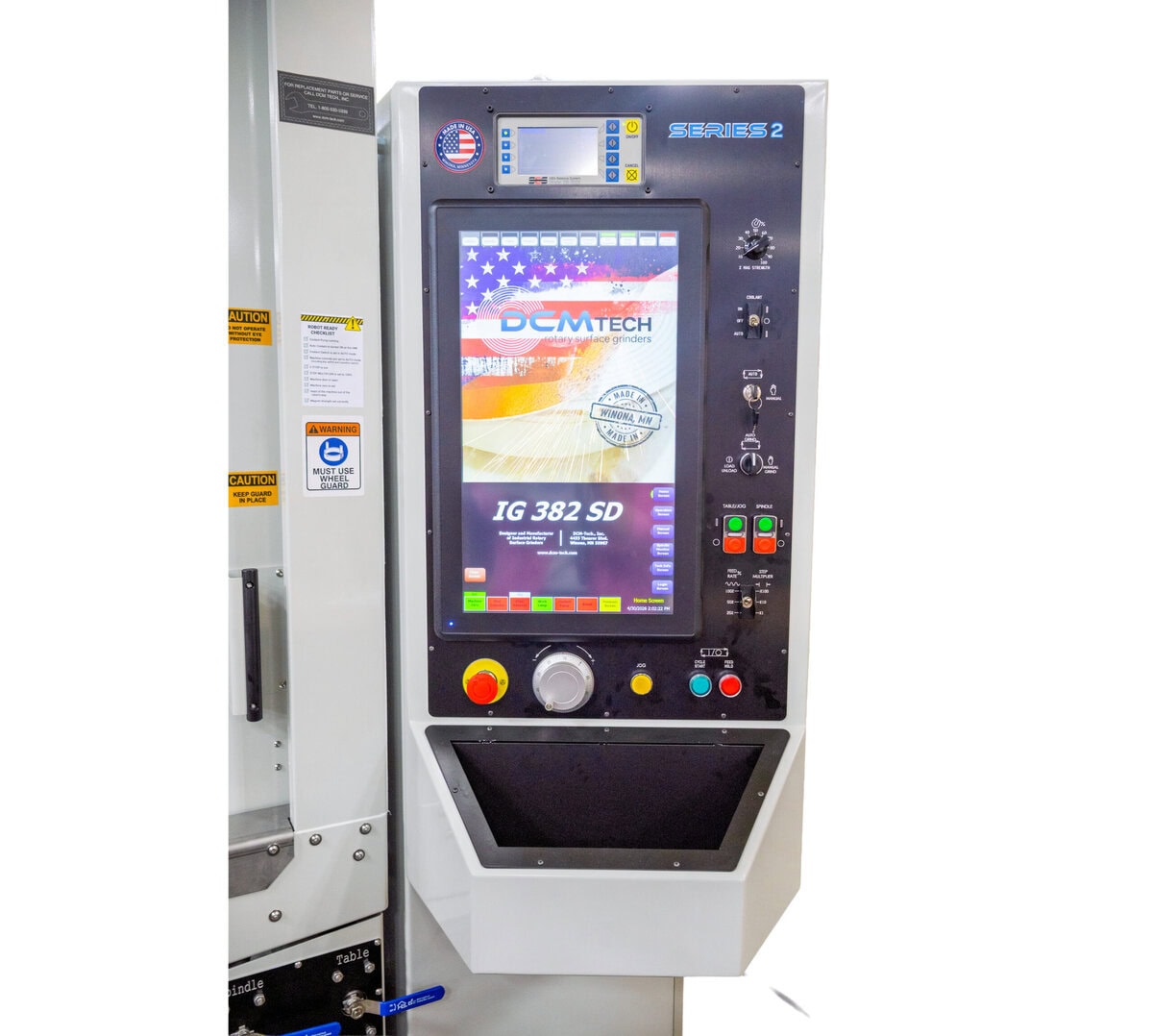 Dcm Tech Ig 382 Sd Series 2 Control Panel Touchscreen And Machine Controls