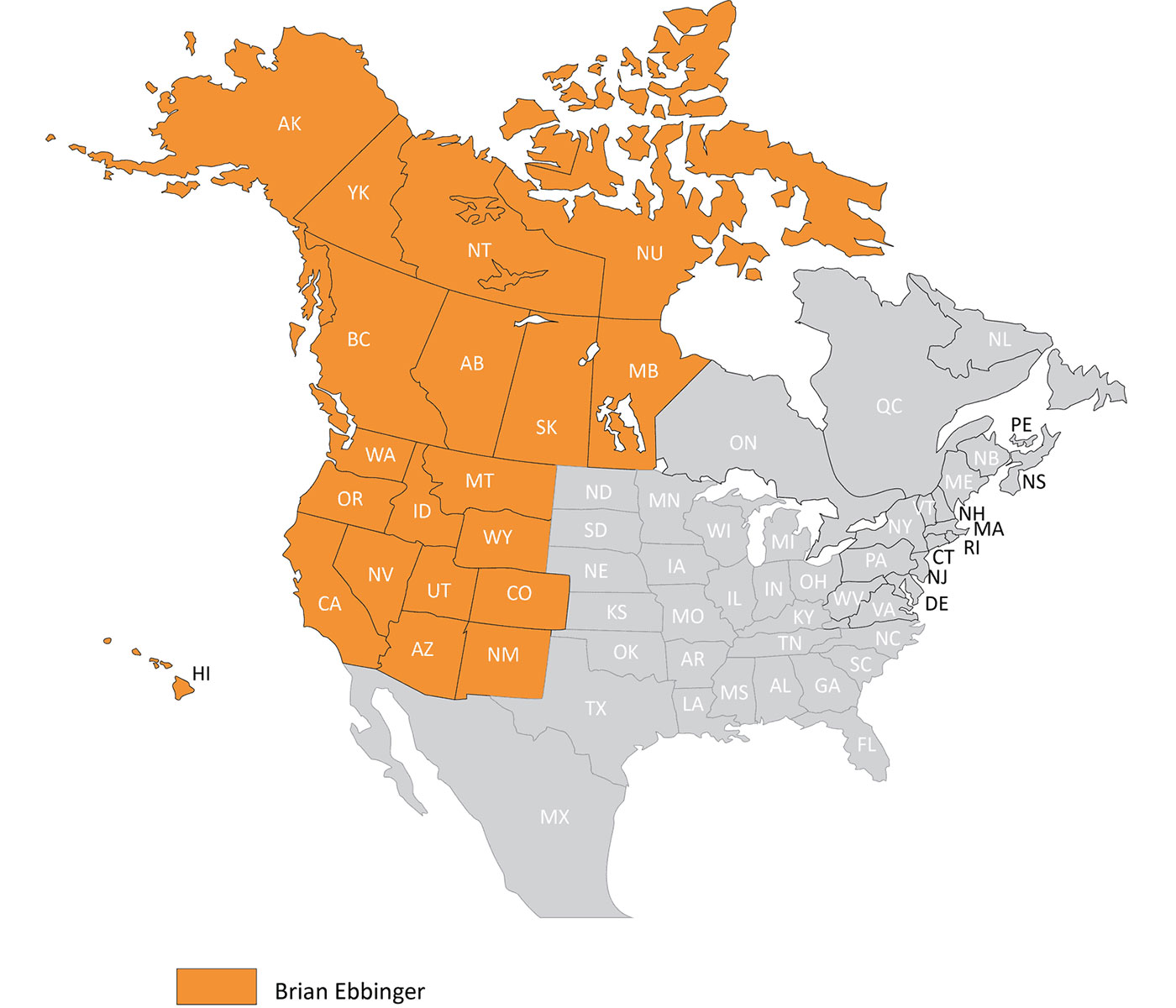 Map Of North America